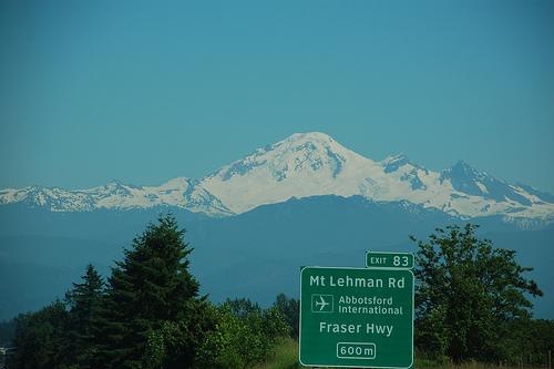 Mt Baker from Hwy 1